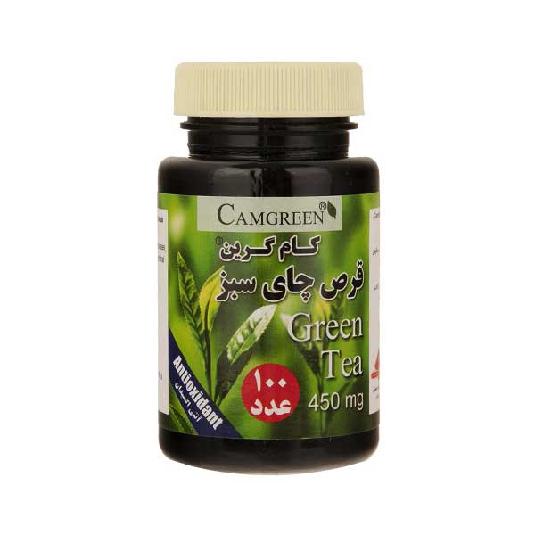 قرص چای سبز کام گرین | مکمل گیاهی کاهش وزن و سلامت قلب