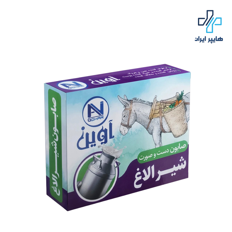 صابون شیر الاغ آوین گوهر | ضد چین و چروک