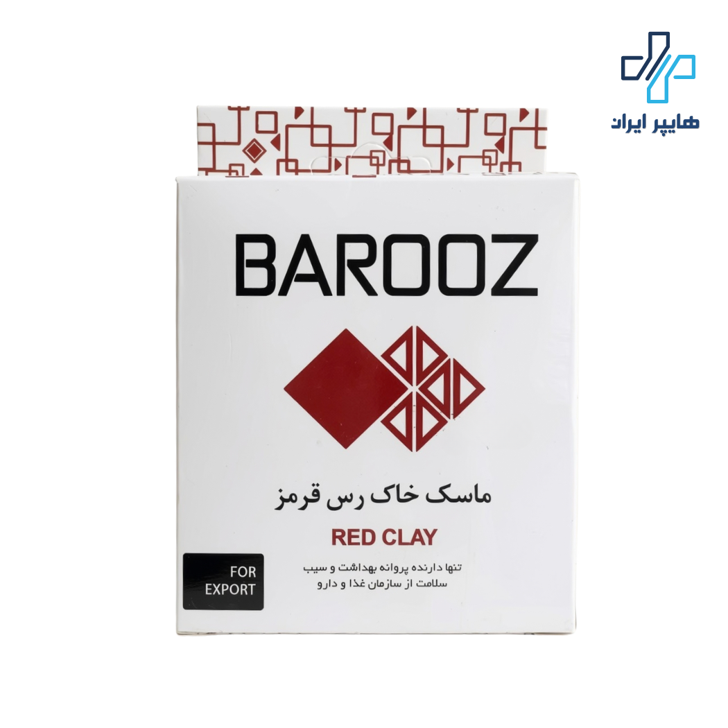 ماسک خاک رس قرمز باروز